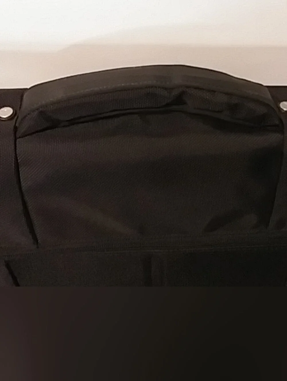 Pacific Design Men's Travel Briefcase Bag - Black